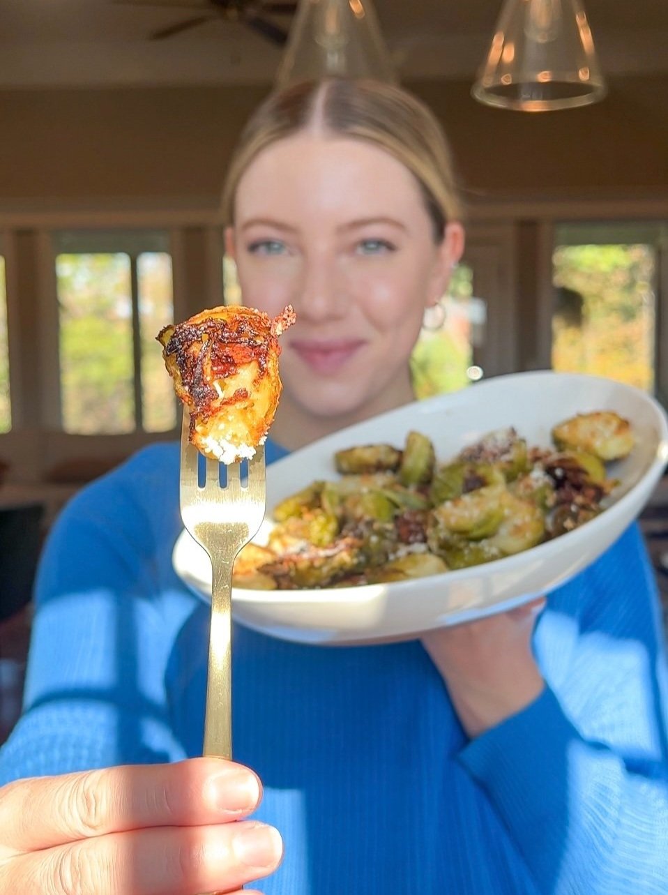 Crispy+cotija+roasted+brussels+sprouts